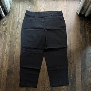 Alfred Dunner Women’s Pull-On Straight Leg Cropped Ankle Pants size 16W